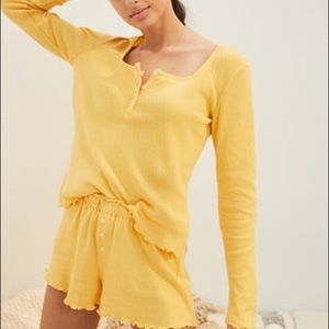 Anthropologie Lily Pajama Set